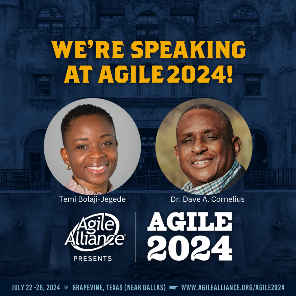 Dr. Dave Speaking at the Agile2024 Conference